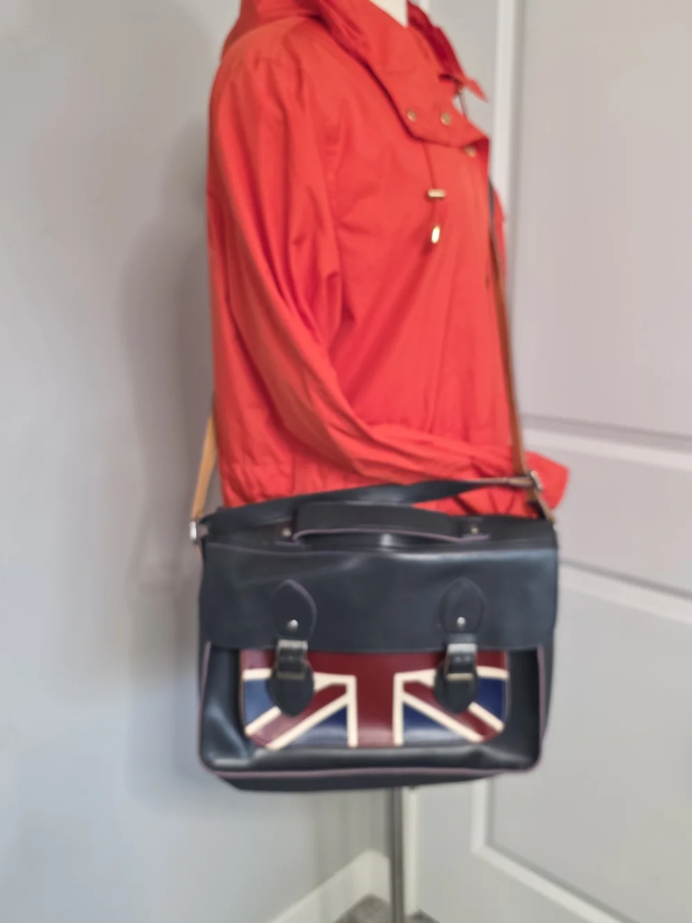 Union Jack Crossbody bag stylish navy